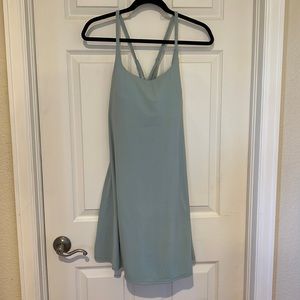 HALARA Light Blue Mini Dress